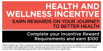 MyHR » Countywide Wellness Incentive